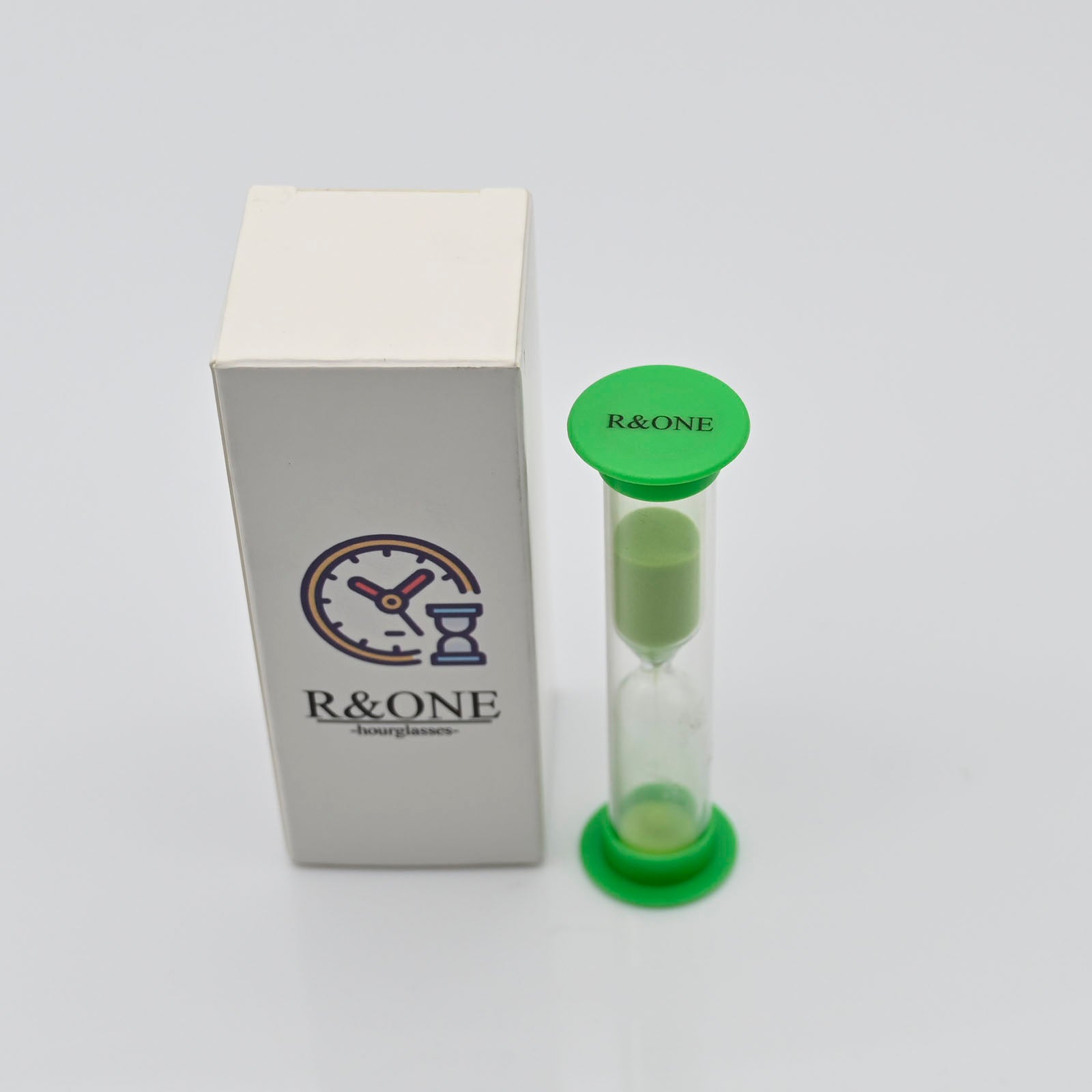 R&ONE Sand Timer for Kids Hourglasses in Green