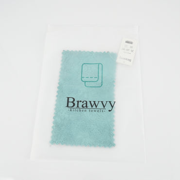 Brawvy Microfiber Cleaning Cloth, Kitchen Towels