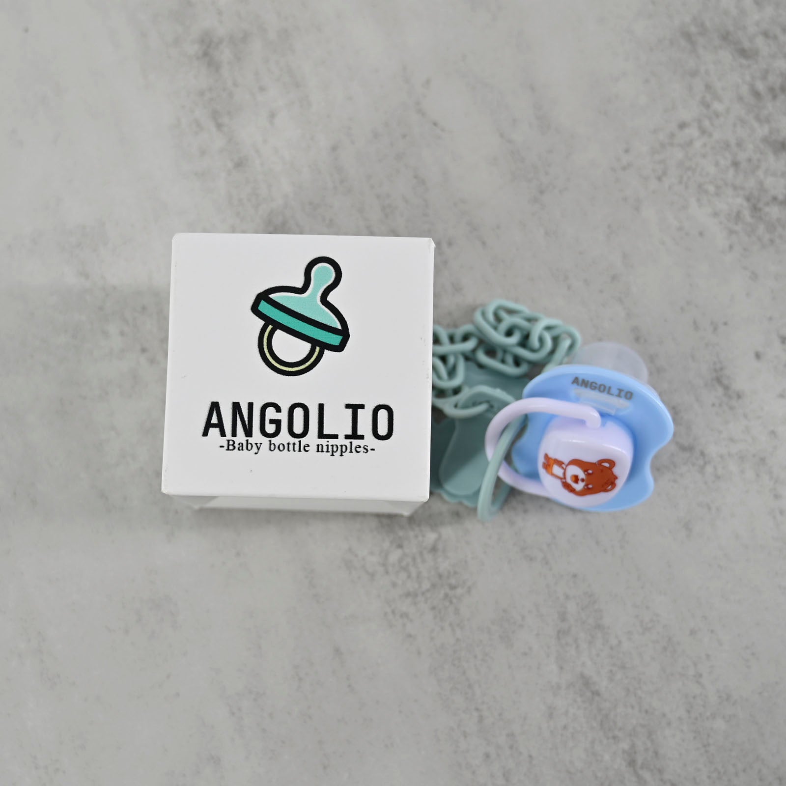 ANGOLIO Silicone Baby Bottle Nipples Bionic Design Nipples