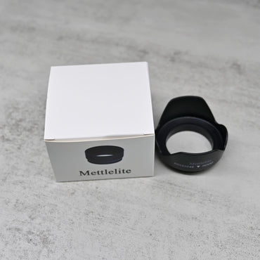 Mettlelite universal 49mm Flower Lens Hood for Canon camera