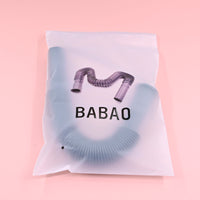 BABAO Black Flexible Plumbing Pipes Non-metallic Flexible Pipes