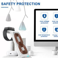 Hot Brand  20W Qi Wireless Charger Stand Dock For Apple Watch