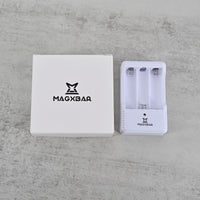 Magxbar 3 Slots Battery Chargers in White