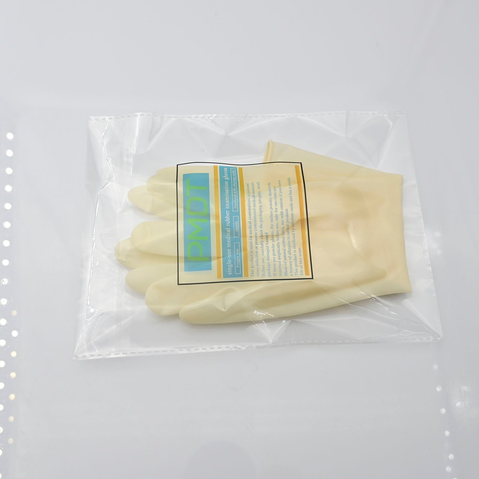 PMDT Light Yellow Nitrile Gloves for Medical Use