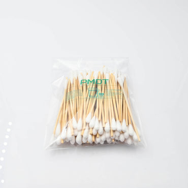 PMDT 100PCS Disposable Cotton Swabs for Medical Care