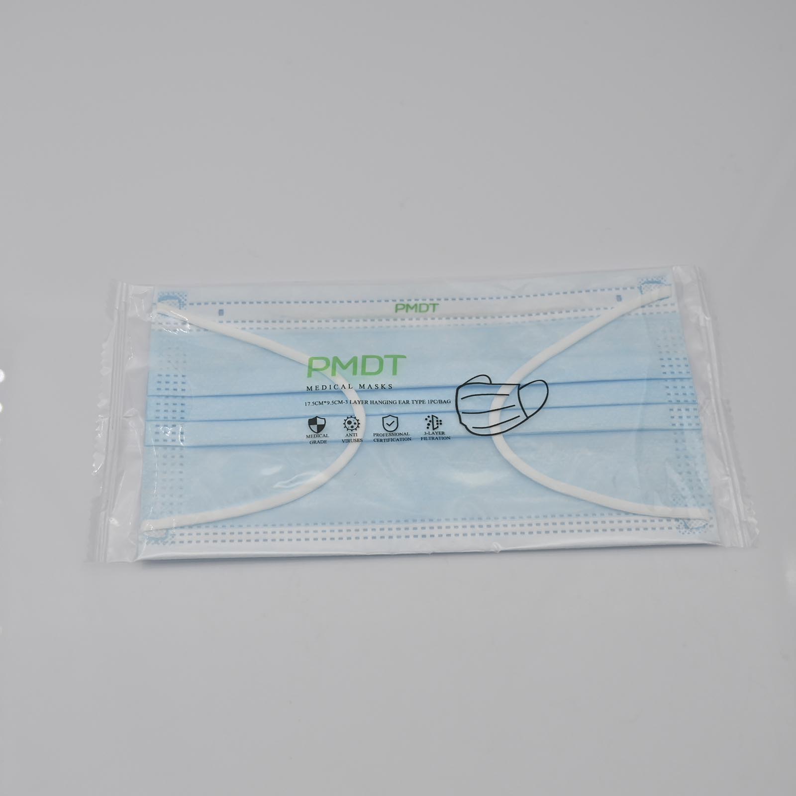 PMDT Three-layer Sanitary Masks for Medical Purposes