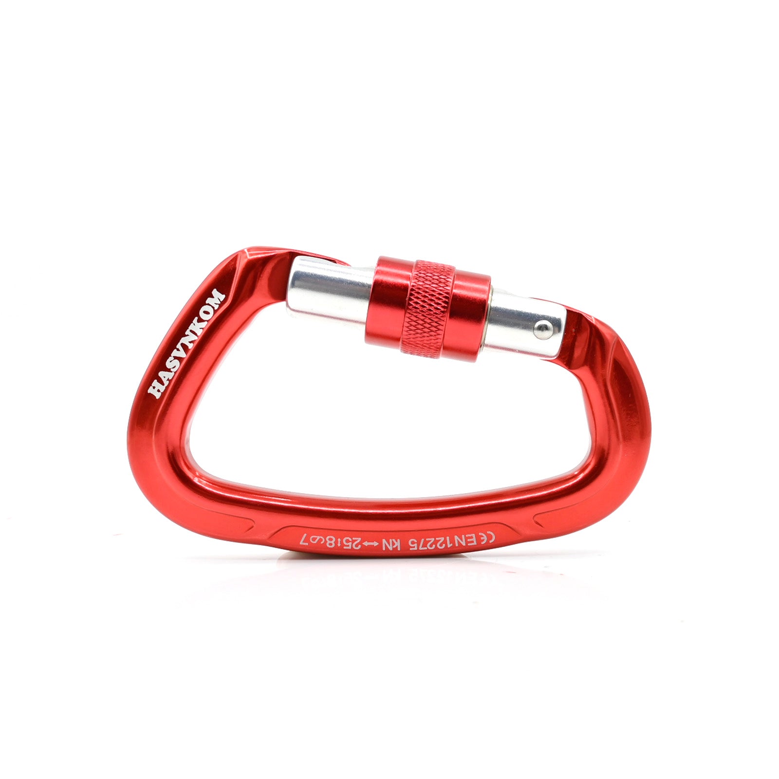 HASVNKOM Aluminum Climbing Carabiner Outdoor Rock Rescue D-Shape