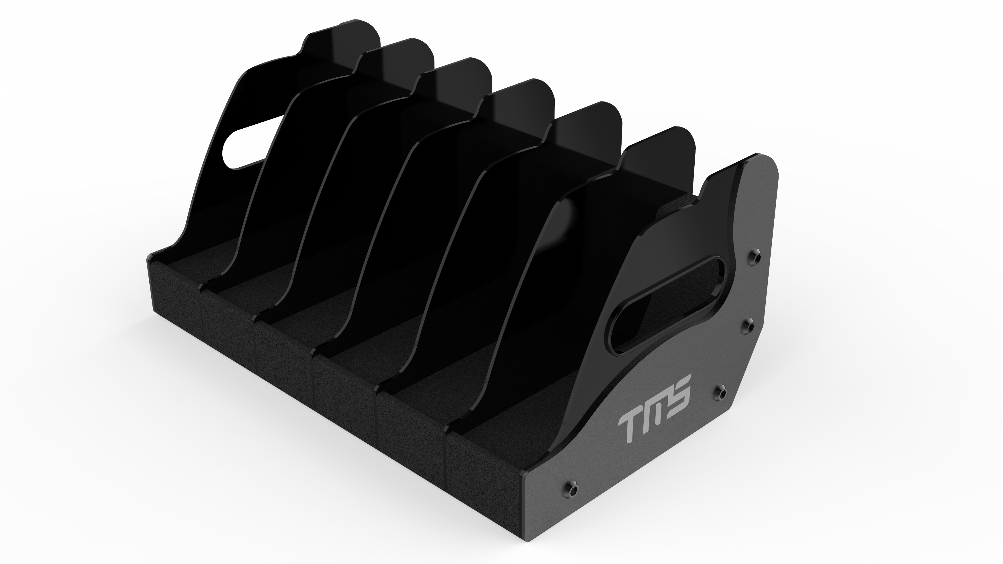 TMS Pistol Rack Soft Foam Pistol Holder for Gun Safe