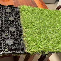 Flyorange Artificial Lawn Decor Landscape Synthetic Fake Grass