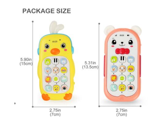 Hot Brand Baby Phone Toy Telephone Music Sound Machine for for Kids