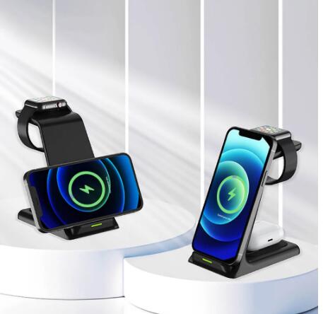 Hot Brand  20W Qi Wireless Charger Stand Dock For Apple Watch