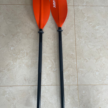 JUSTOOP Kayak Paddles Adjustable 230-250 cm -Floating Kayaking Oars