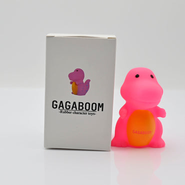 GAGABOOM Baby Bathtub Toy Dinosaur Pink