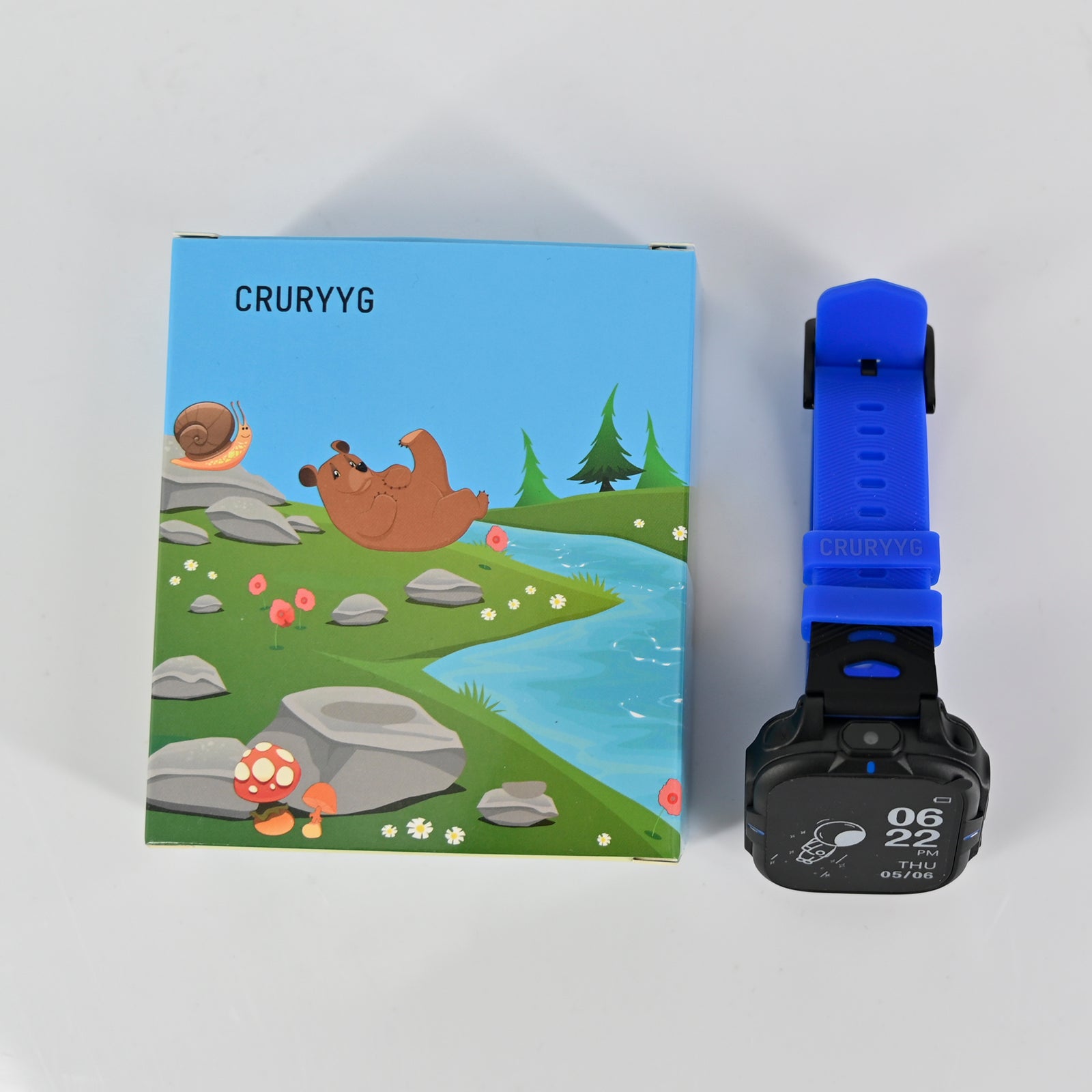 CRURYYG Smart Watches with Sleep Monitor, Reminders, Voice Assistant