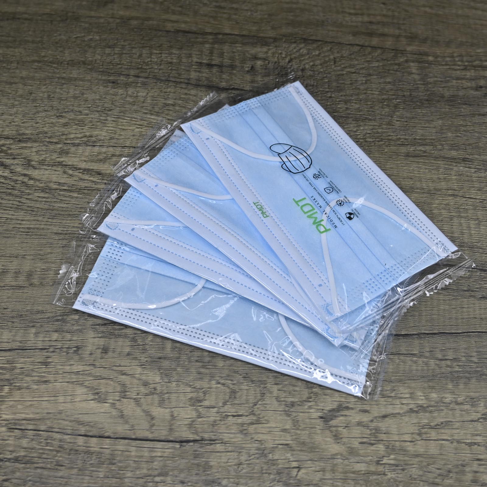 PMDT Three-layer Sanitary Masks for Medical Purposes