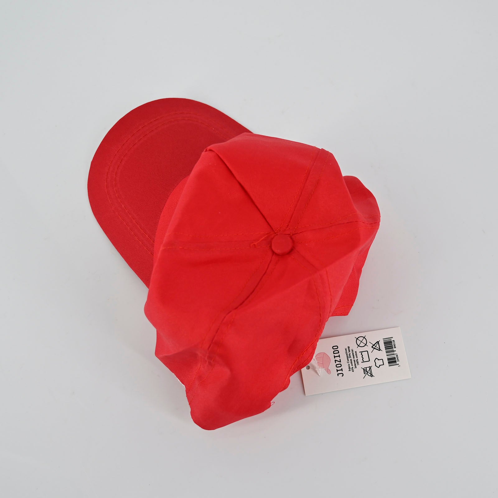 JIOZIDO Red Baseball Cap for Adult