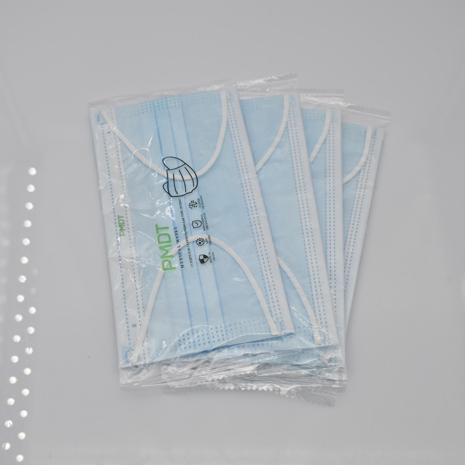 PMDT Three-layer Sanitary Masks for Medical Purposes