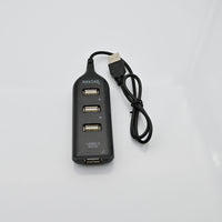 RAVIAD USB 2.0 Hub of 4 Ports Black
