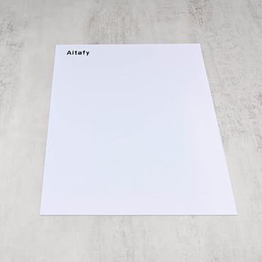 Aitafy Plastics, Unprocessed White Plastic Sheet