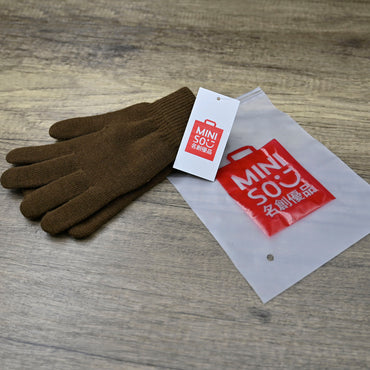 MINI SO Womens Winter Gloves in Brown