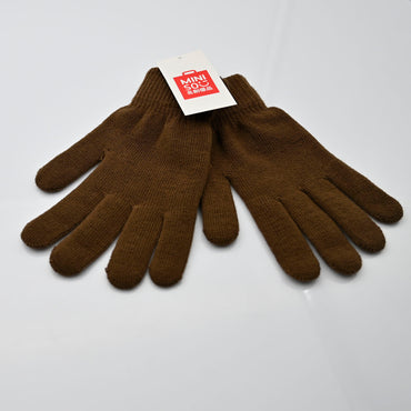 MINI SO Womens Winter Gloves in Brown