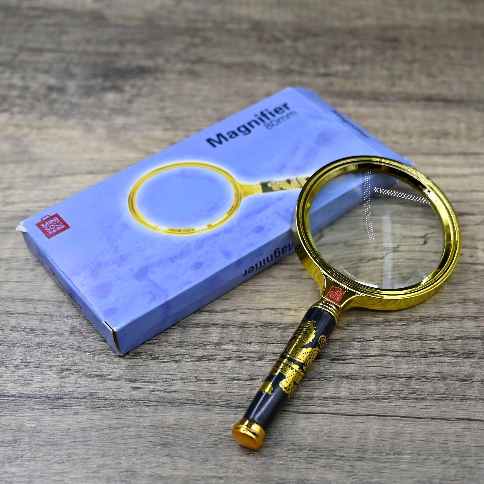 MINI SO 10X Magnifier Handheld Reading Magnifying Glass