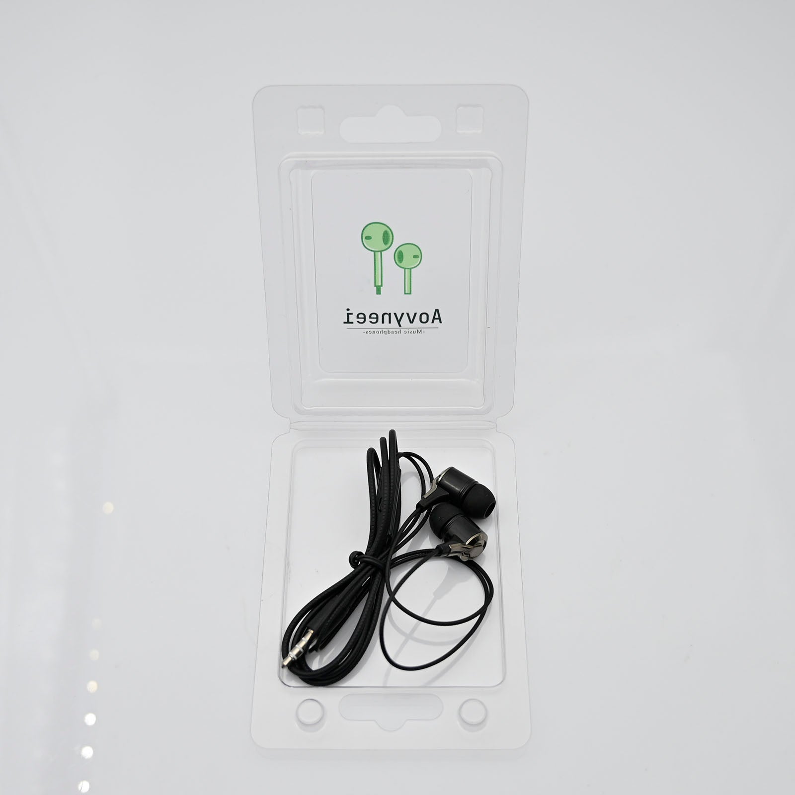 Aovyneei Earphones In-ear Music Headphones in Black