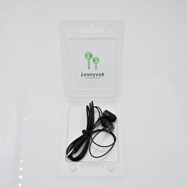 Aovyneei Earphones In-ear Music Headphones in Black