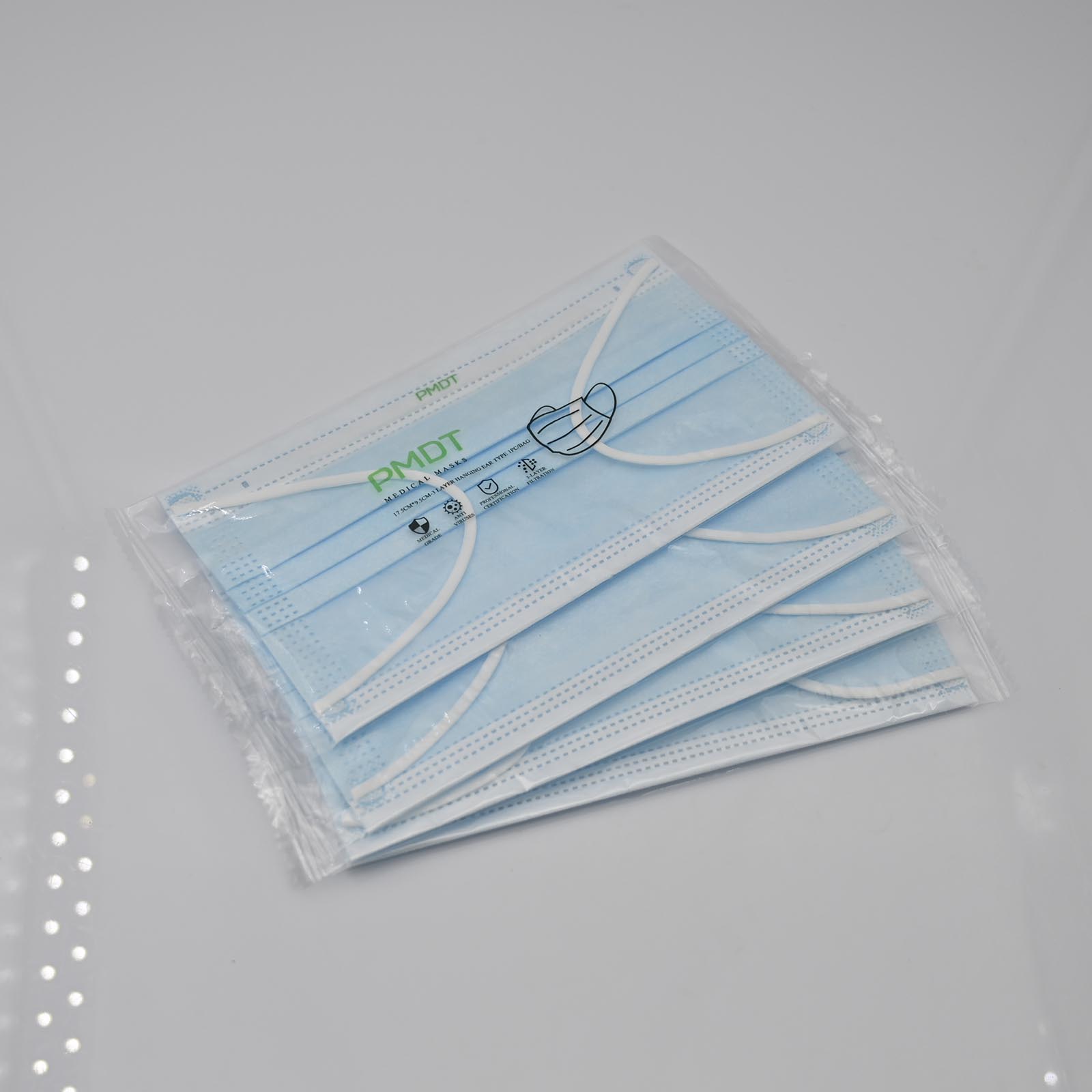 PMDT Three-layer Sanitary Masks for Medical Purposes