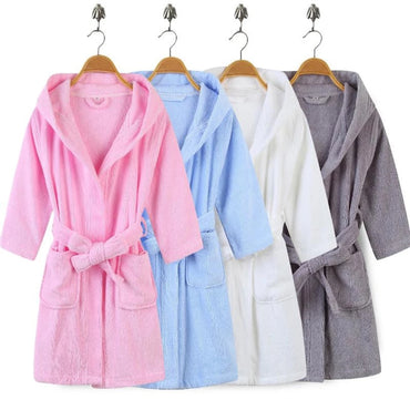 New Arrival 100% Cotton Toweling Robe Kids Robe Boy&Girls