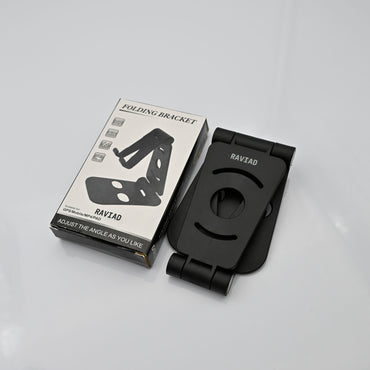 RAVIAD Aluminum Alloy Phone Stand in Black