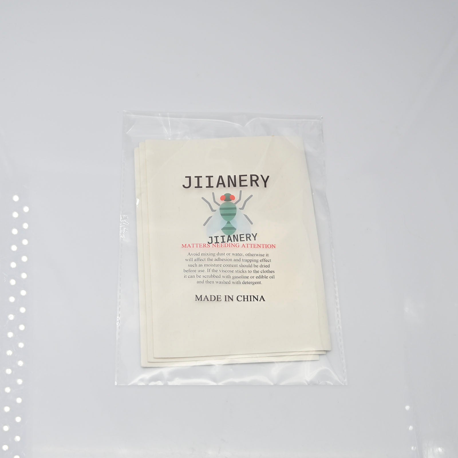 JIIANERY Sticky Trap Bug Sticky Board Flying Insect Catching Control Sticker Pest Control