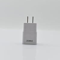 JIARUI  Over-charge Adapter Plugs in White